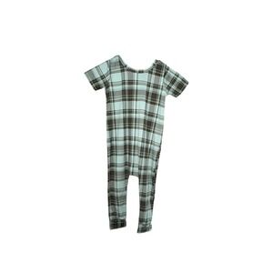 Macy Kate Boutique Kids Romper Bundle Navy Black Dinosaur Print Set 3T 0-3M